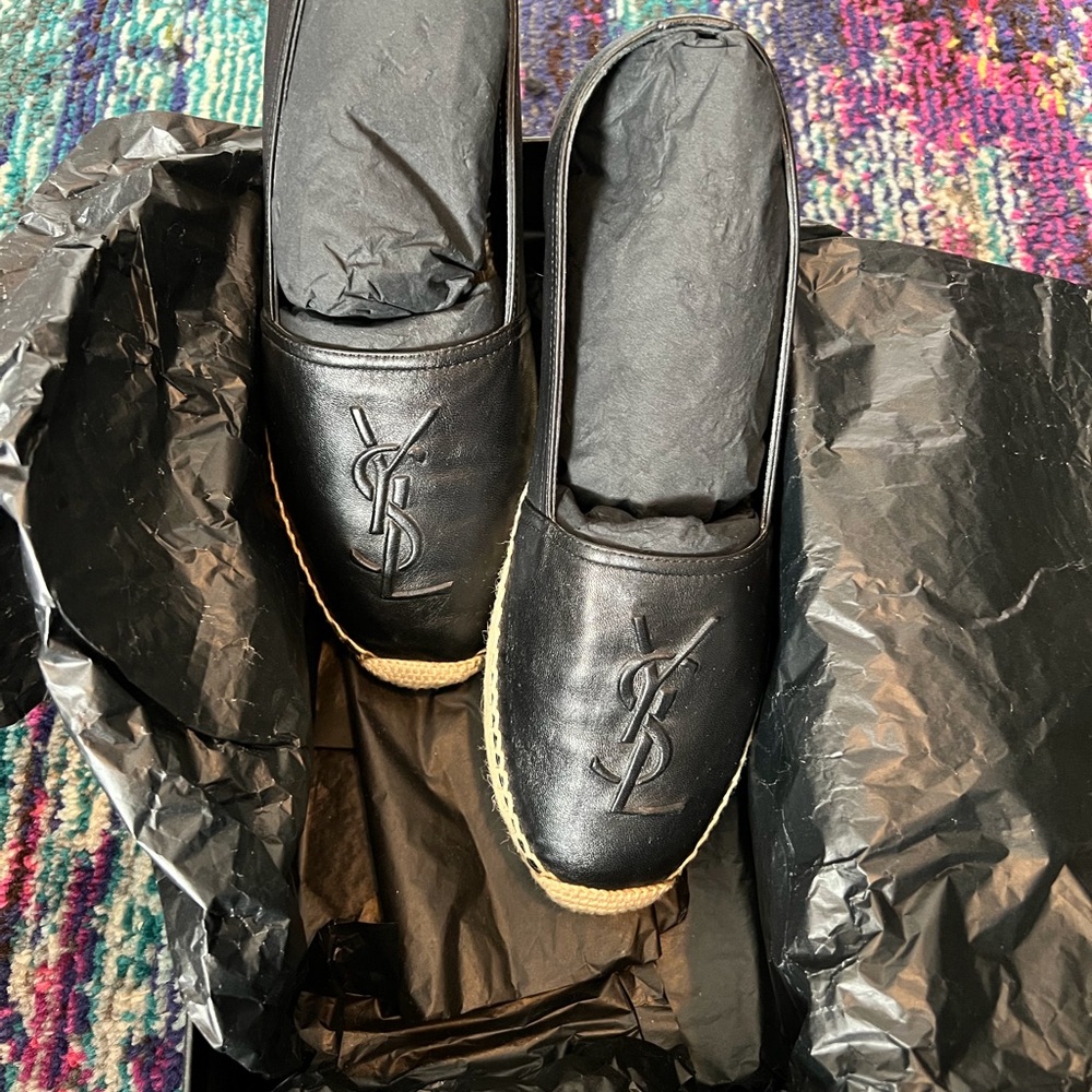 SOLD Saint Laurent Espadrilles